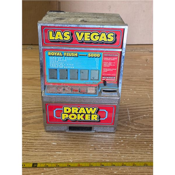 Draw poker machine- las vegas