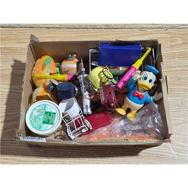 Lot of misc toys- donald duck