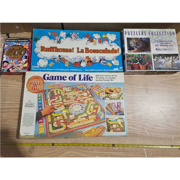 Vintage board games/puzzles