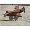 Image 1 : Wooden hand crafted plane- 12"L
