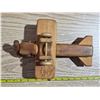 Image 4 : Wooden hand crafted plane- 12"L