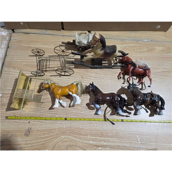 Horses and wagons