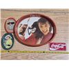 Image 1 : Coca cola trays and plate