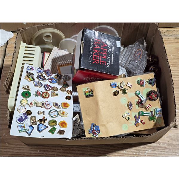 Lot of misc items- pins