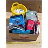 Image 1 : Lot of first aid items and knee braces