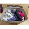 Image 1 : Bin of sewing materials