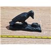 Image 1 : Cast iron bird dipper