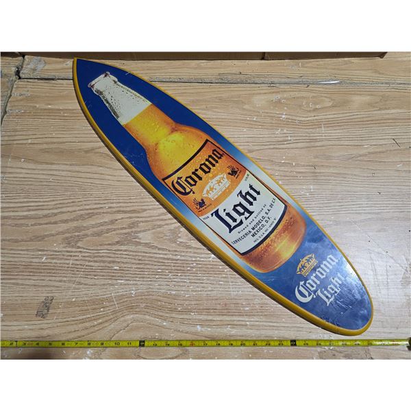 Corona light hanging sign-39"L- reproduction