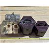 Image 1 : 3 storage boxes- and wicker shoes