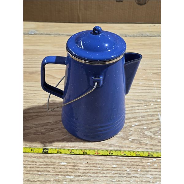 Blue teapot