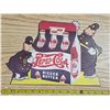 Image 1 : Pepsi cola sign- 14"W- reproduction