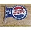 Image 1 : Flange pepsi cola sign- 17"- reproduction