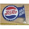 Image 2 : Flange pepsi cola sign- 17"- reproduction