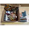 Image 1 : Lot of misc items- planters tin