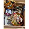 Image 2 : Lot of misc items- planters tin