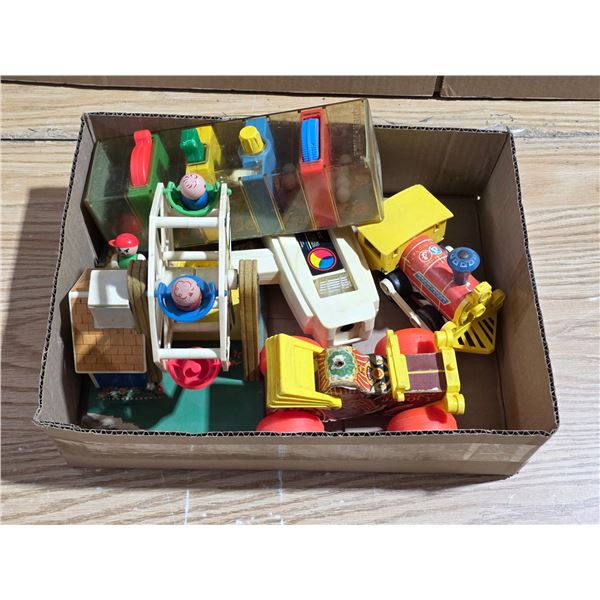 Vintage fishers price toys