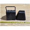 Image 1 : 2 cowbells- 1 is cast iron