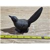 Image 1 : Cast iron bird paper weight- 5"L