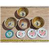 Image 1 : Vintage snack bowls and plates