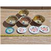 Image 2 : Vintage snack bowls and plates