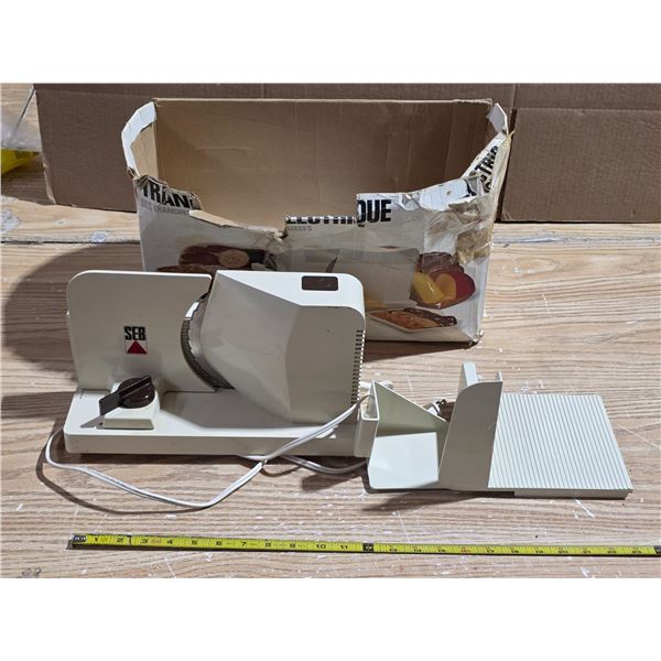 Electric meat slicer- untested
