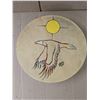 Image 1 : Vintage First Nations Eagle Design Pow Wow Hand Drum