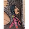 Image 3 : Moose Antler w/ Painted Indigenous Art Work 20"