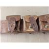 Image 2 : Vintage Leather Belt w/ Pouches 48"