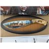 Image 2 : Indian Art Knife Décor w/ Wall Plaque "Deer"