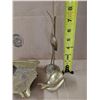 Image 3 : Brass Crane, Snail, and Square Brass Tray (5"x5")