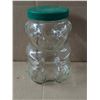 Image 1 : Vintage Glass  Kraft Peanut Butter Teddy Bear Jar