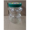Image 3 : Vintage Glass  Kraft Peanut Butter Teddy Bear Jar