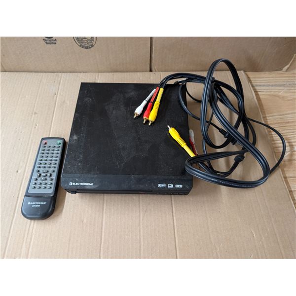 Electro Home DVD w/ Remote and Cords (Works)