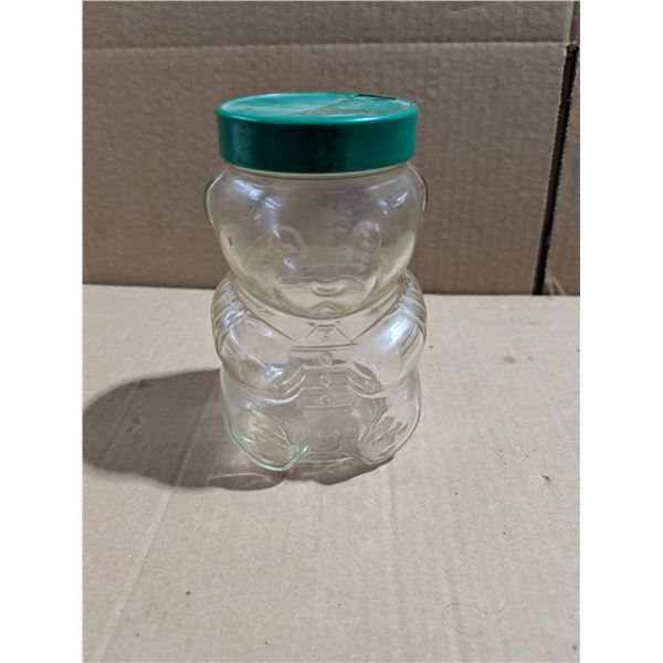 Vintage 1988 Kraft Peanut Butter teddy Bear Jar