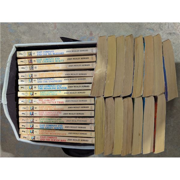 Box of Vintage Easy Company Pocket Books