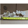 Image 4 : Vintage Quartz Décor Items (2) Possible Tooth pick Holders