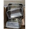 Image 4 : (2) Boxes of Misc. Kitchen (Baking Dishes, Bread Pans, and etc.)