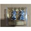 Image 3 : White and Blue Porcelain S+P Shakers Made in Holland Sealed