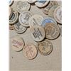 Image 3 : Lot of Vintage Wood nickels, Quarters, Coupons, and etc.)