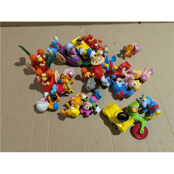 Bag Full of Vintage Sesame Street/Muppets/McDonalds Toys