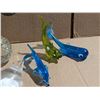 Image 2 : Art Decor Glass Lot (1) Vintage "Graceful Swan" made in US