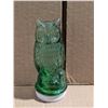 Image 1 : Unique Owl design Green Glass Capsule