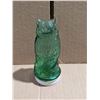 Image 3 : Unique Owl design Green Glass Capsule
