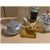 Image 3 : Lot of Vintage Decor Spoons, Pitcher, Carnival Glass, and etc.)