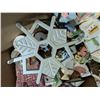 Image 3 : Box of Various Vintage Christmas Décor and Etc.
