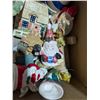 Image 6 : Box of Various Vintage Christmas Décor and Etc.