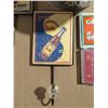 Image 3 : Corona Extra Ice Bucket w/ Sealed Pop Playing Cards, and (2) Vintage pop Coat Hangers