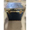 Image 1 : Vintage Blue Square Chest 18x18x19