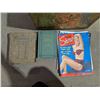 Image 6 : Brass Toned Storage Chest w/ Vintage books/Magazines