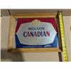 Image 2 : Vintage Made in Canada Molson Canadian Mirror Art and Glass Boot